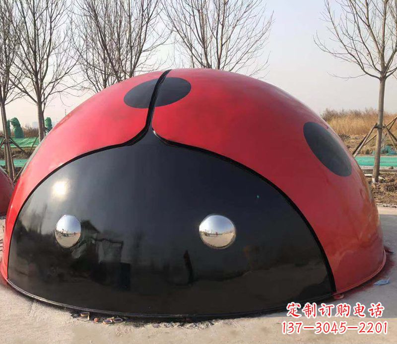 宁波不锈钢瓢虫雕塑