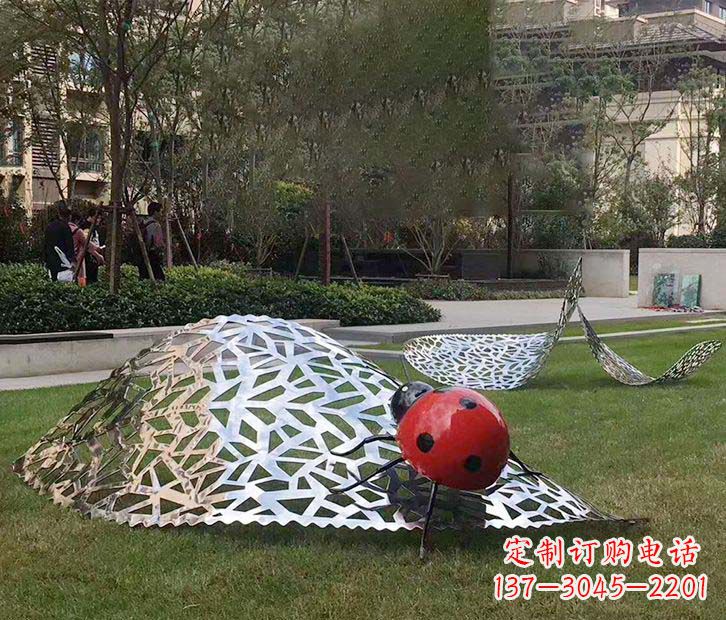 宁波不锈钢瓢虫雕塑令人惊叹的艺术之美