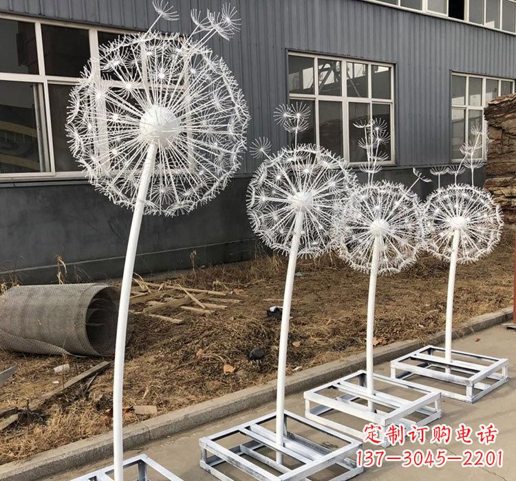 宁波不锈钢蒲公英——城市雕塑的精美瑰宝