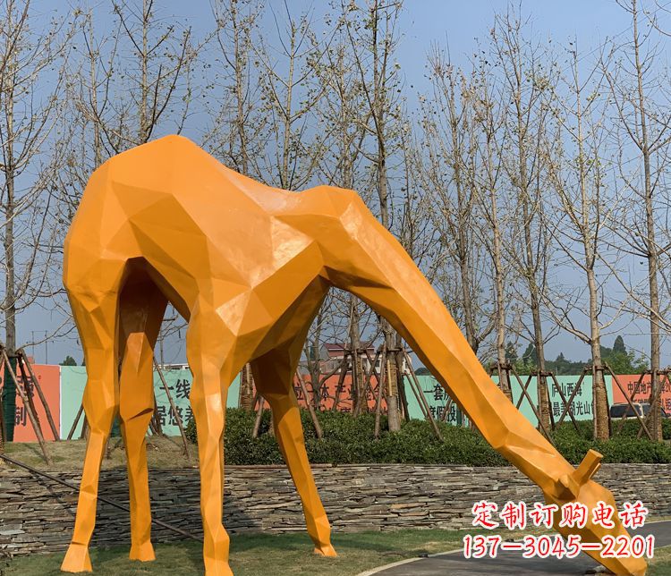 宁波不锈钢雕刻的精美动物雕塑
