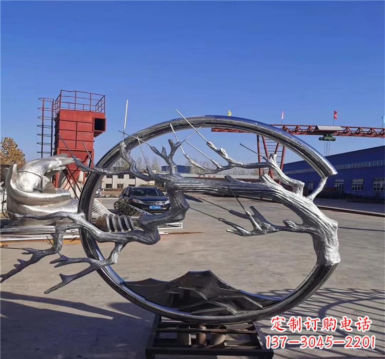 宁波不锈钢树枝雕塑艺术与自然的完美结合