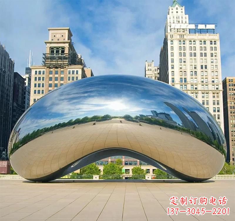 宁波不锈钢水滴艺术雕塑