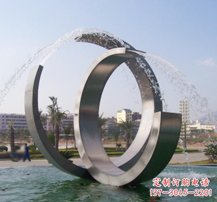 宁波不锈钢水景喷泉雕塑