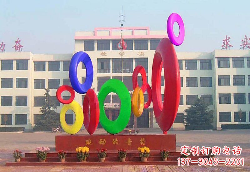 宁波不锈钢音符雕塑给你一种全新的视觉感受