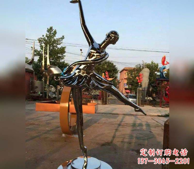 宁波精美不锈钢美女雕塑