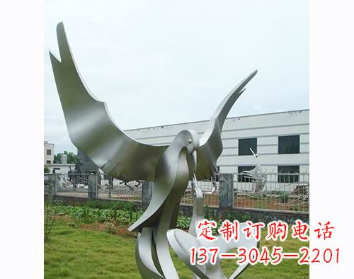 宁波面世的不锈钢动物雕塑