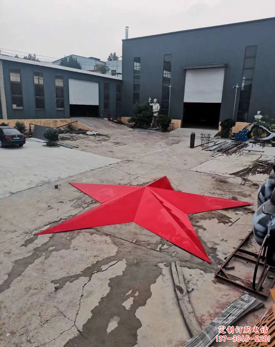 宁波五角星的魅力不锈钢景观雕塑