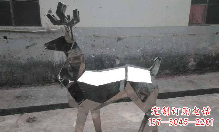宁波不锈钢小鹿石雕——雕塑中的优雅与高贵