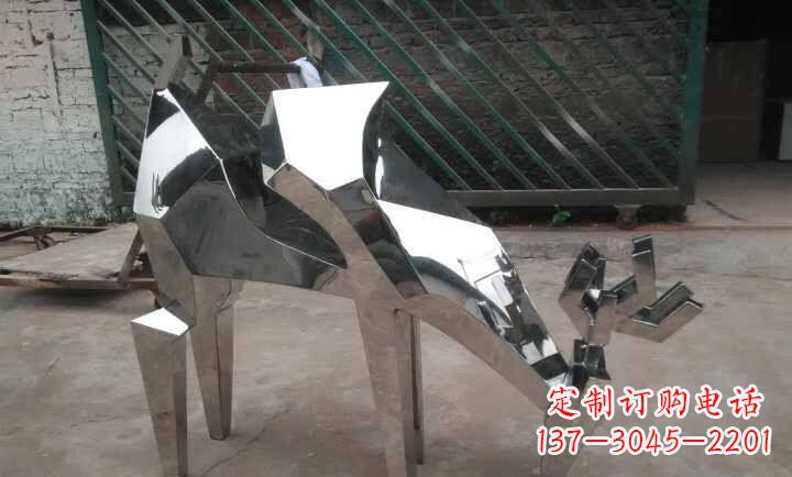 宁波不锈钢小羊雕塑艺术的精髓