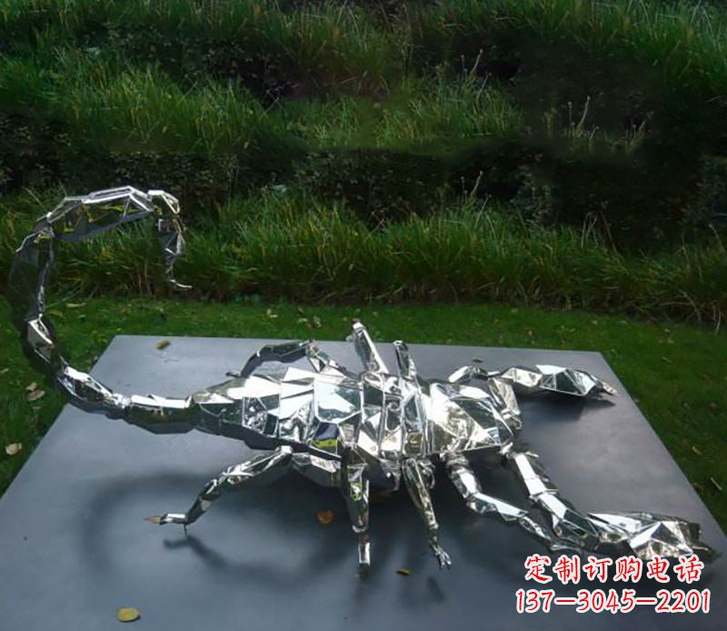 宁波不锈钢蝎子雕塑