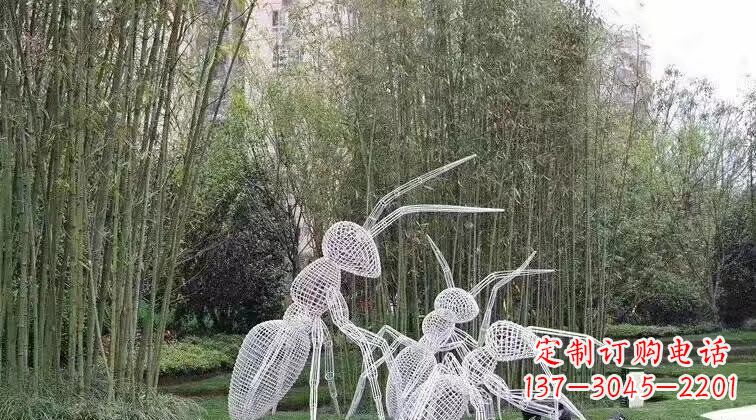 宁波不锈钢艺术蚂蚁雕塑