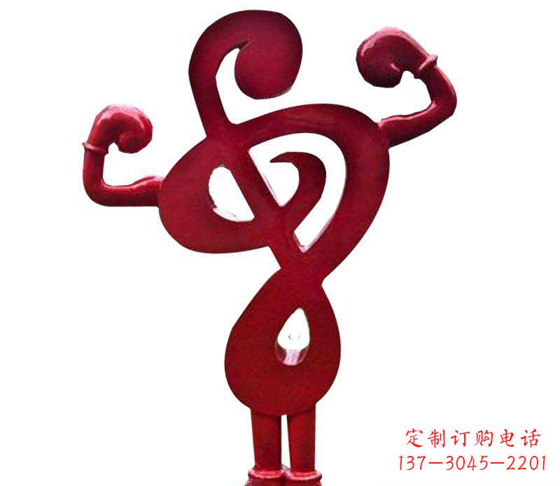 宁波音符之美——不锈钢音符雕塑