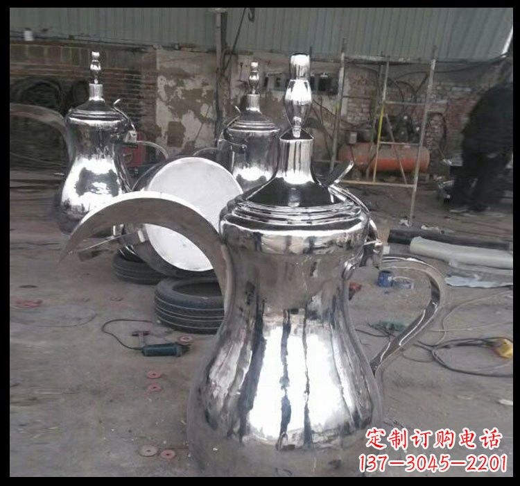 宁波不锈钢酒壶雕塑传承古典艺术