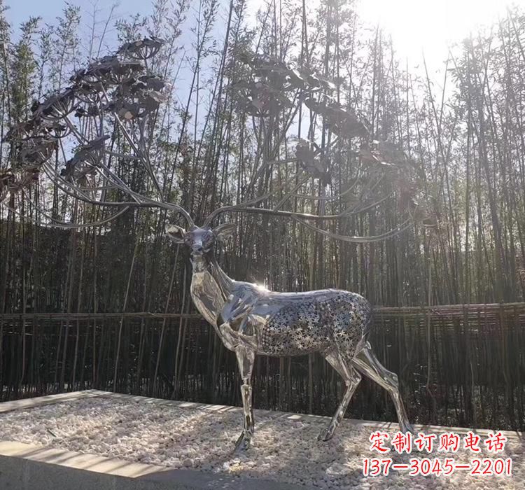 宁波不锈钢园林动物雕塑