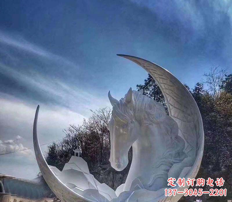 宁波不锈钢月亮雕塑一种独特的艺术品