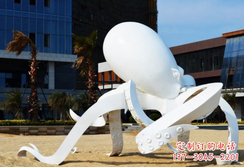 宁波精美的不锈钢章鱼雕塑