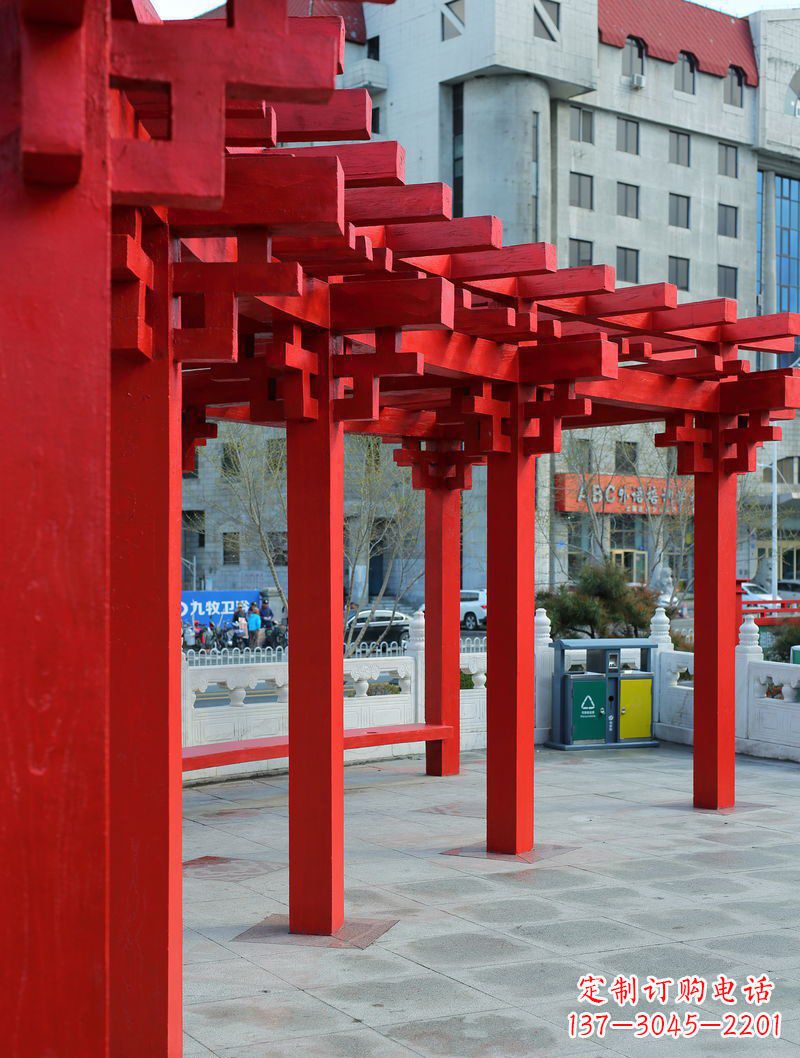 宁波长廊雕塑描绘城市景观的艺术作品