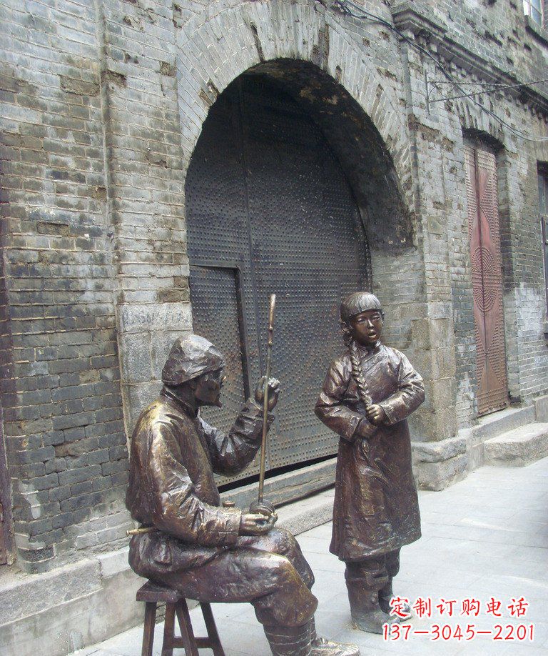 宁波二胡铜雕艺术形式的精髓
