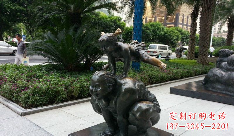 宁波精美山羊雕塑,点缀步行街