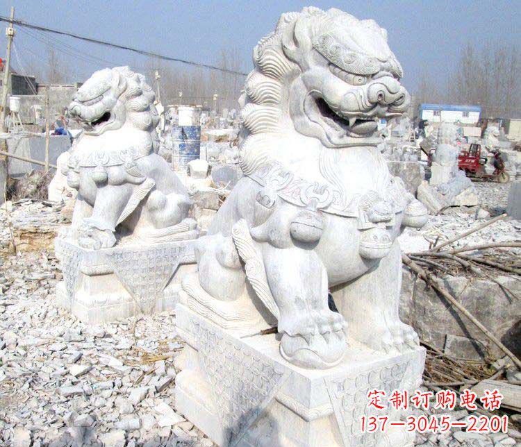 宁波狮子雕塑一种神圣而古老的艺术