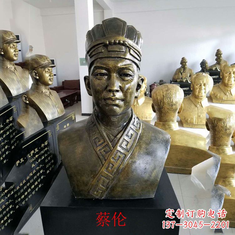 宁波蔡伦雕塑一件传承历史的艺术珍品