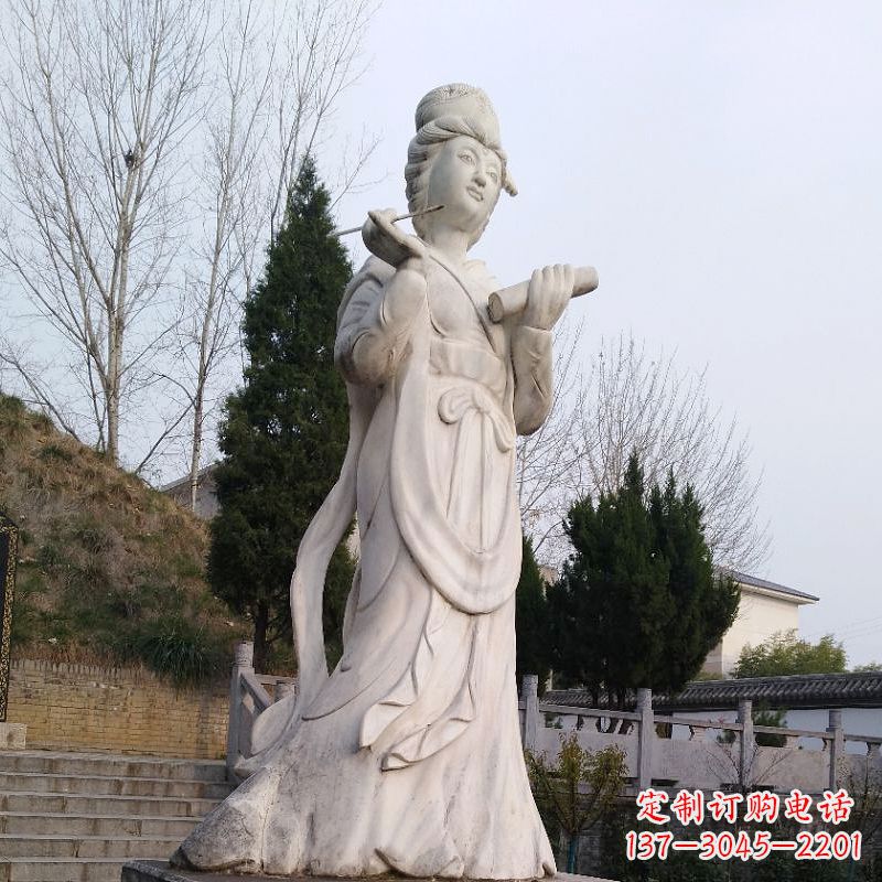 宁波精美雕塑勾勒出蔡文姬传奇