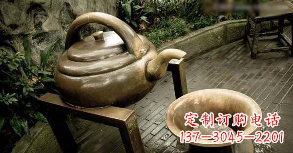 宁波茶壶雕塑——精致的艺术品