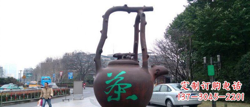 宁波茶壶雕塑——展现艺术精妙