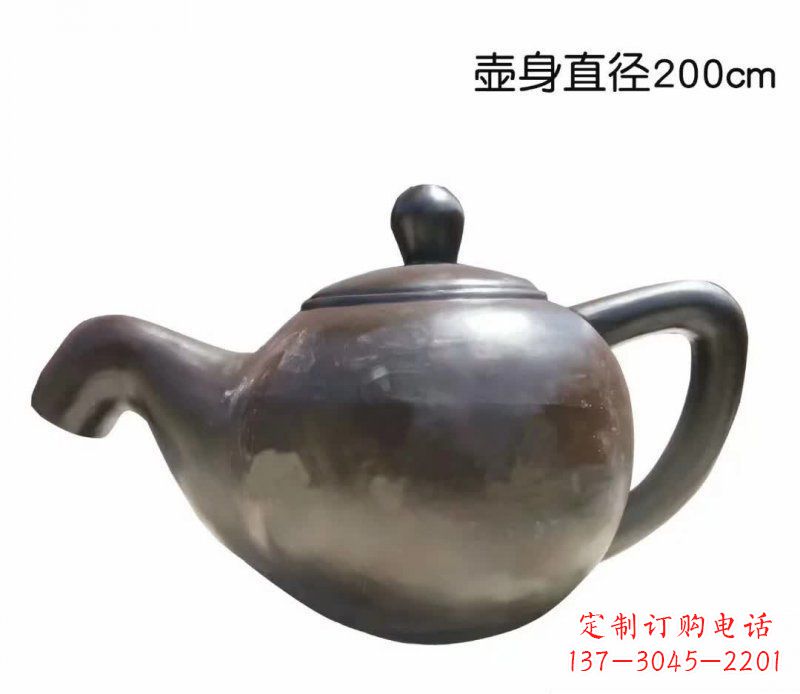 宁波青铜茶壶雕塑——彰显传统文化的艺术精髓