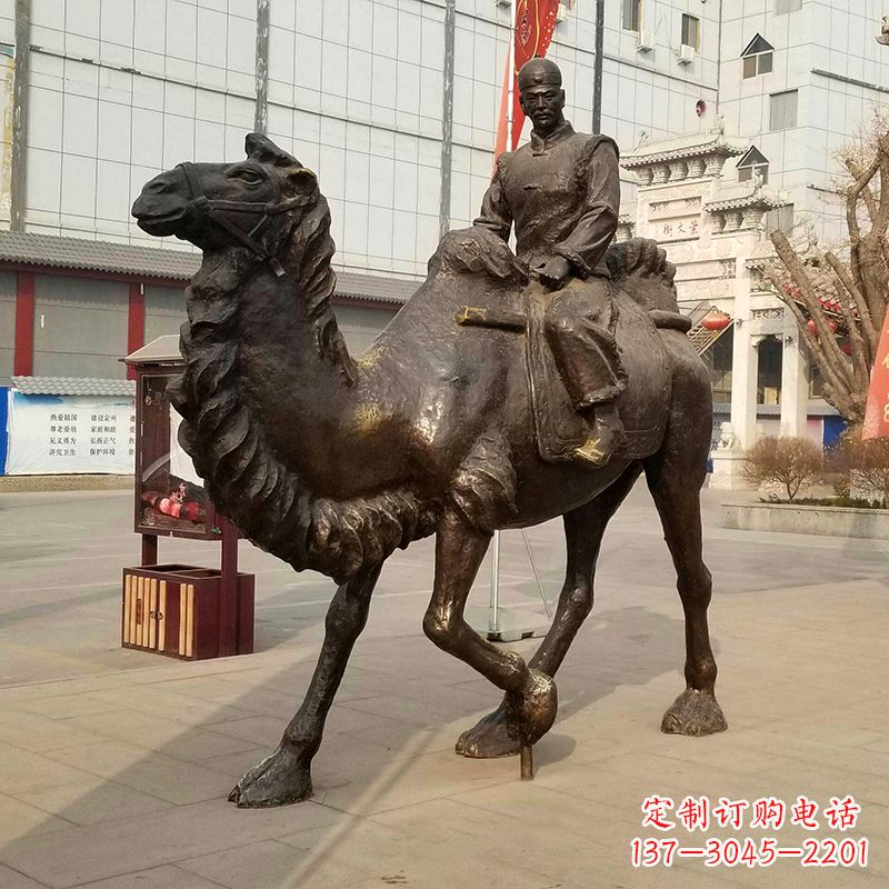 宁波骆驼雕塑茶马古道上的精美艺术品