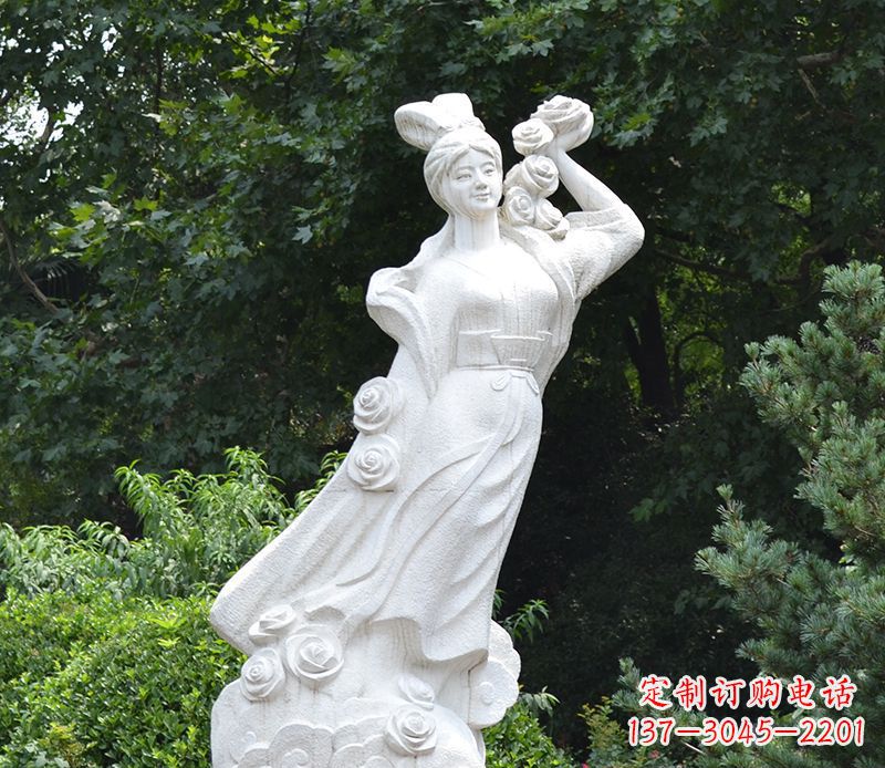 宁波嫦娥奔月石雕绝美之作