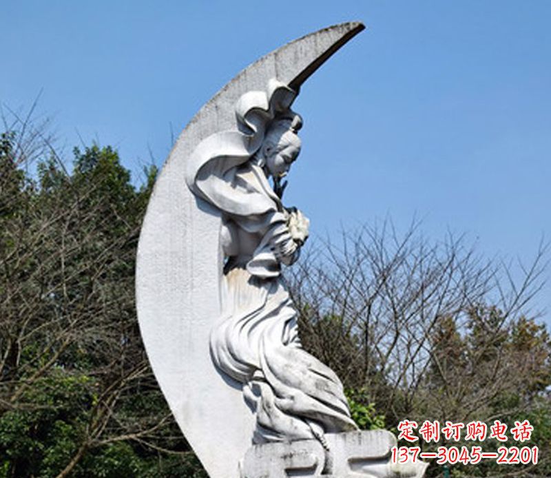宁波嫦娥奔月传承中国传统文化的雕塑之美