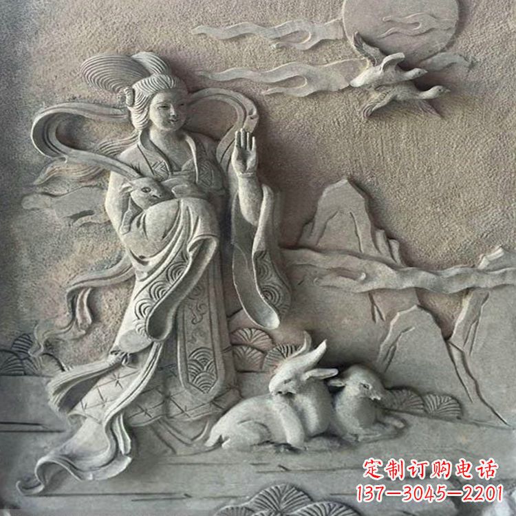 宁波月神太阴星君嫦娥雕塑
