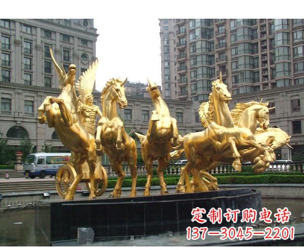 宁波阿波罗的象征——青铜雕塑