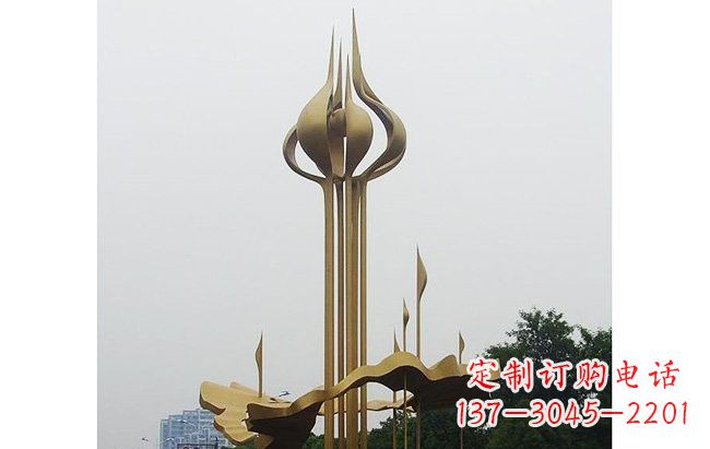 宁波莲花雕塑缔造城市精神之家