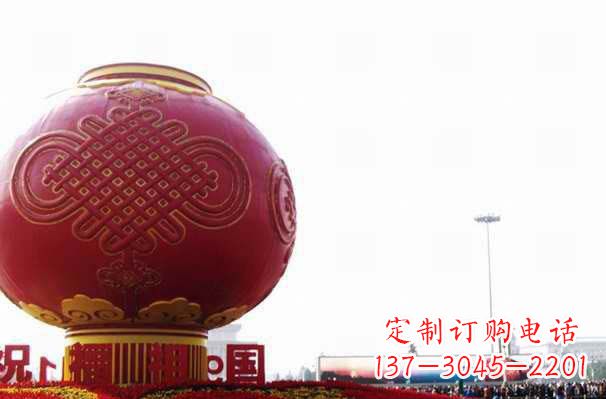 宁波不锈钢灯笼雕塑——美丽城市的艺术装饰