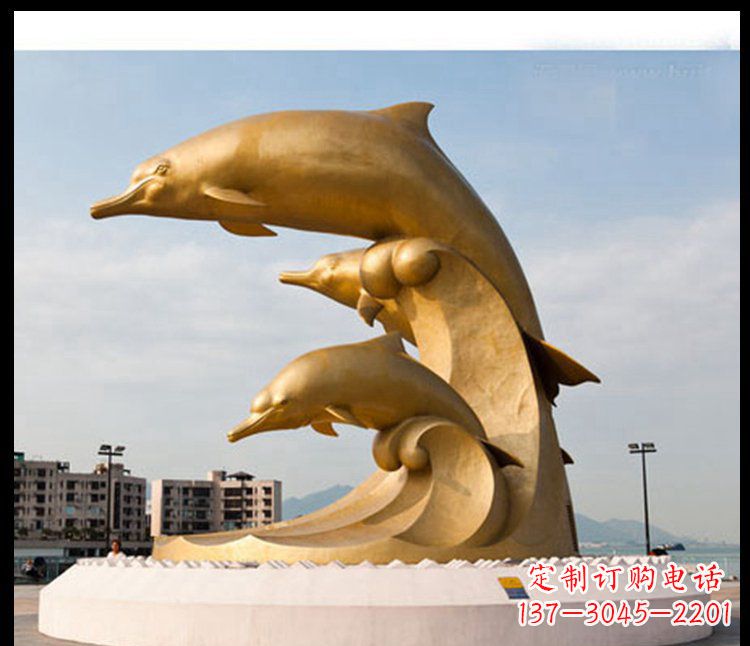 宁波海豚雕塑——美丽的城市标志