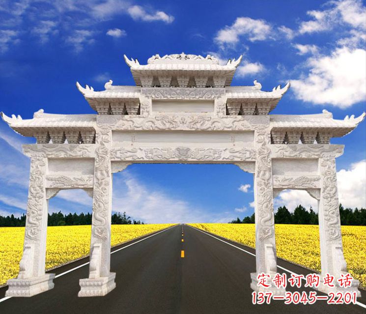 宁波城市牌楼石雕——把文化传承到实体之中