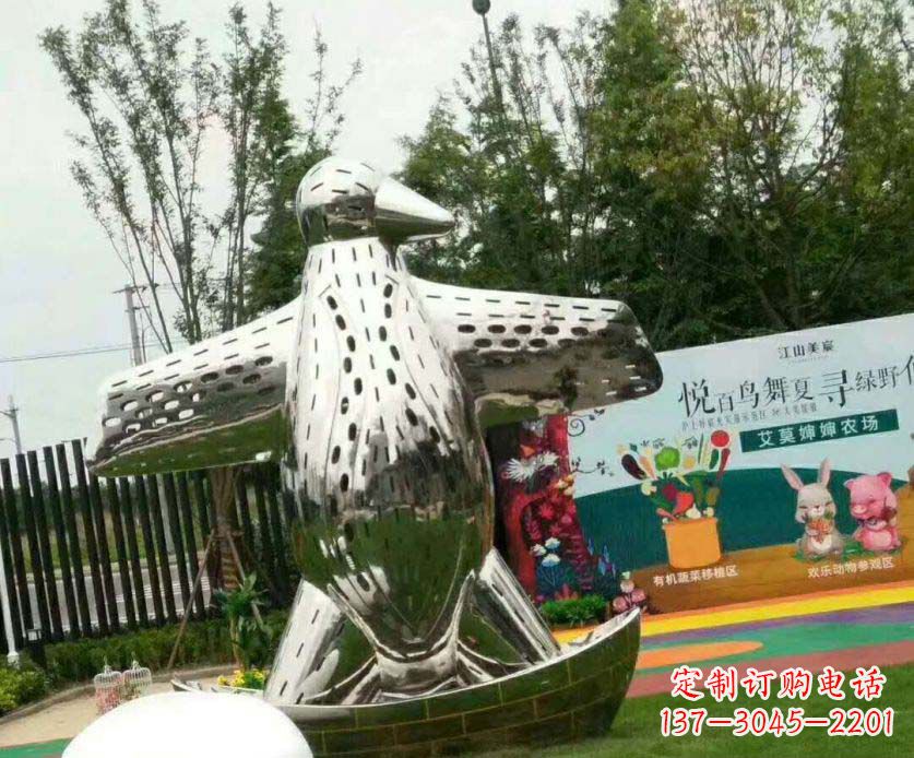 宁波企鹅的精美雕塑