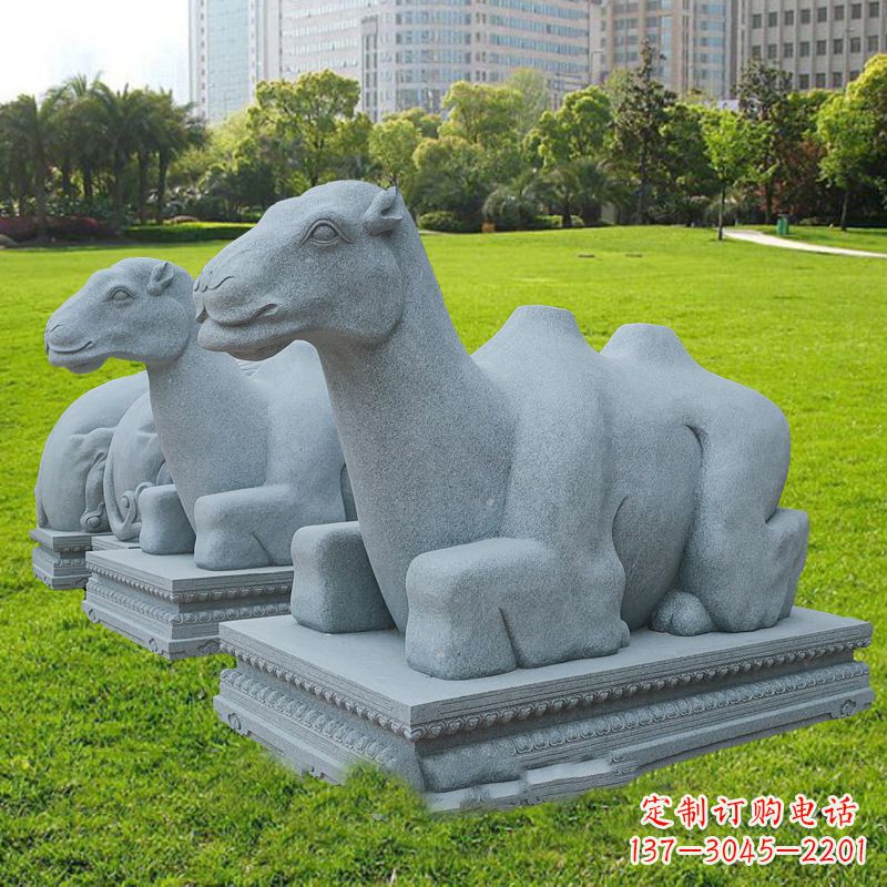 宁波抽象砂岩骆驼石雕