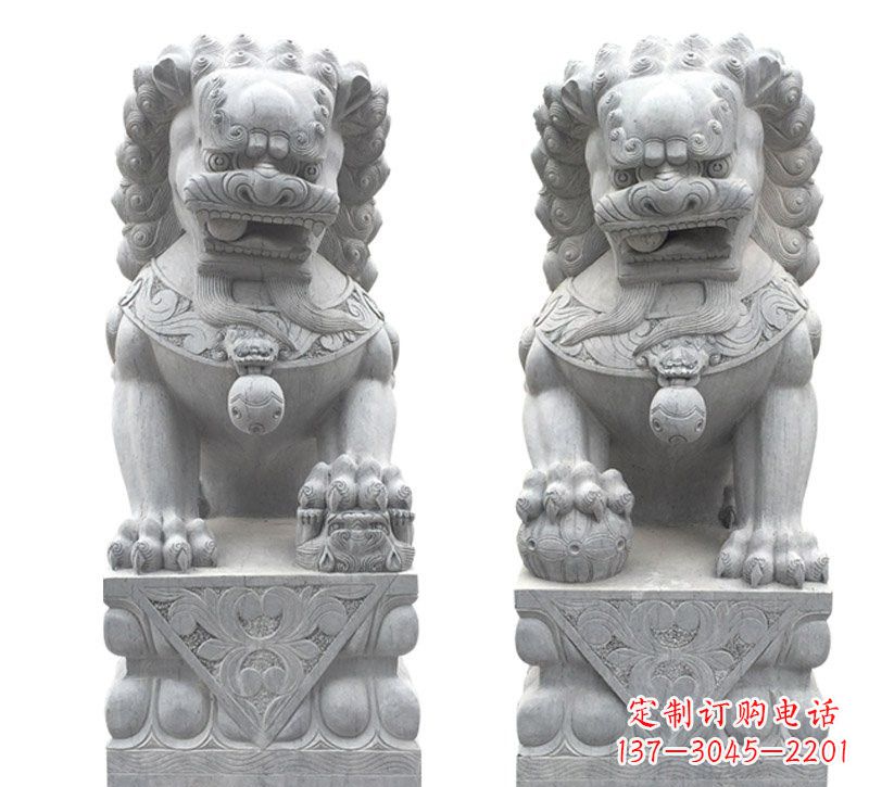 宁波传统狮子石雕