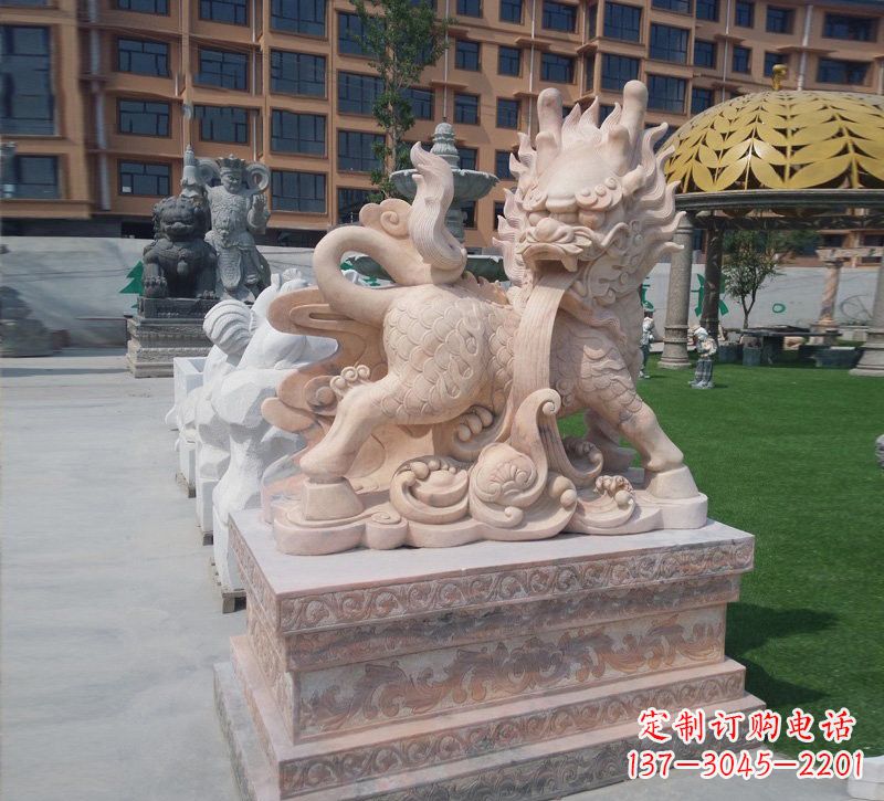 宁波传统石雕麒麟
