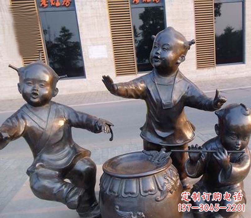 宁波儿童铜雕——传承精神家园的艺术瑰宝