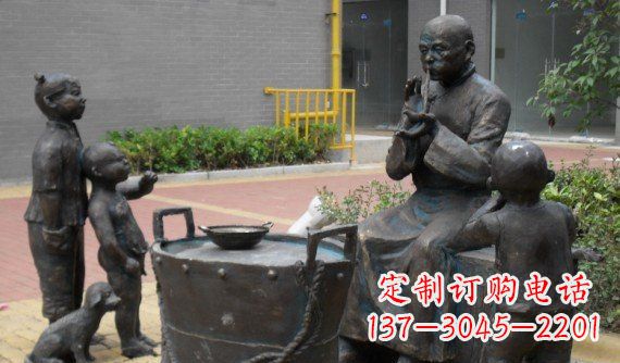 宁波糖人雕塑温暖的童年回忆