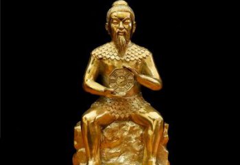 宁波伏羲大帝神像汇聚古老文明中的象征