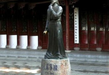 宁波白居易铜雕像向著名诗人致敬