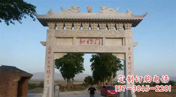 宁波牌坊雕塑