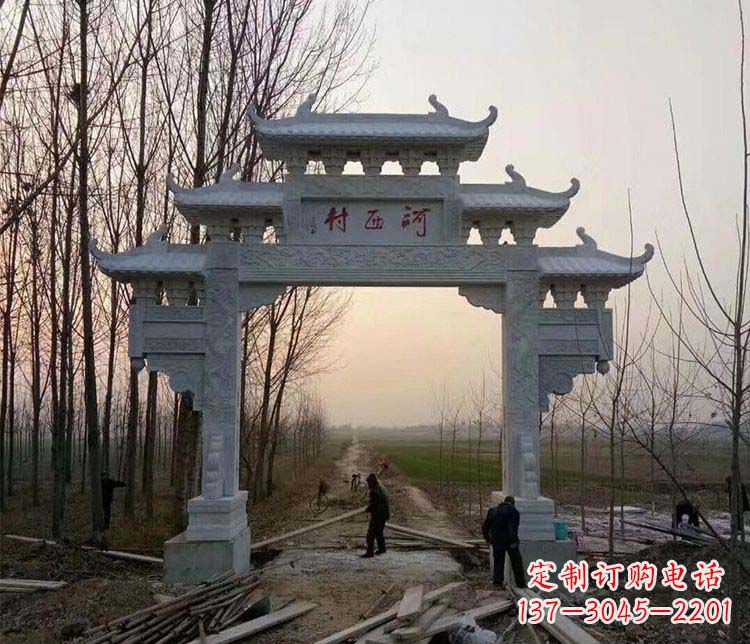 宁波牌坊雕塑——记忆中的美丽家乡
