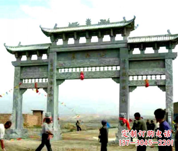 宁波该牌坊雕塑
