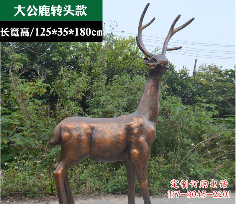 宁波精美仿铜动物雕塑